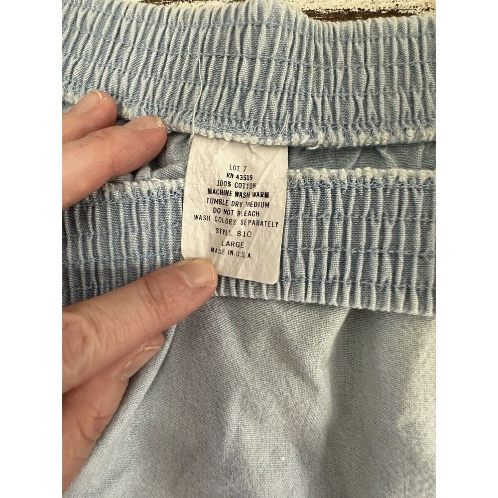 Vintage 80s Sunbelt Denim Cotton Hand Painted Set Made‎ In USA - Picture 13 of 14